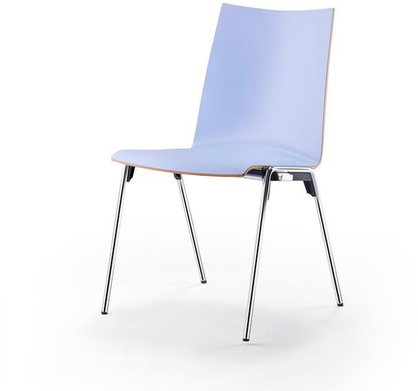rosconi Стул штабелируемый из фанерованной древесины Logochair sun-id-1516405 - Вид №1