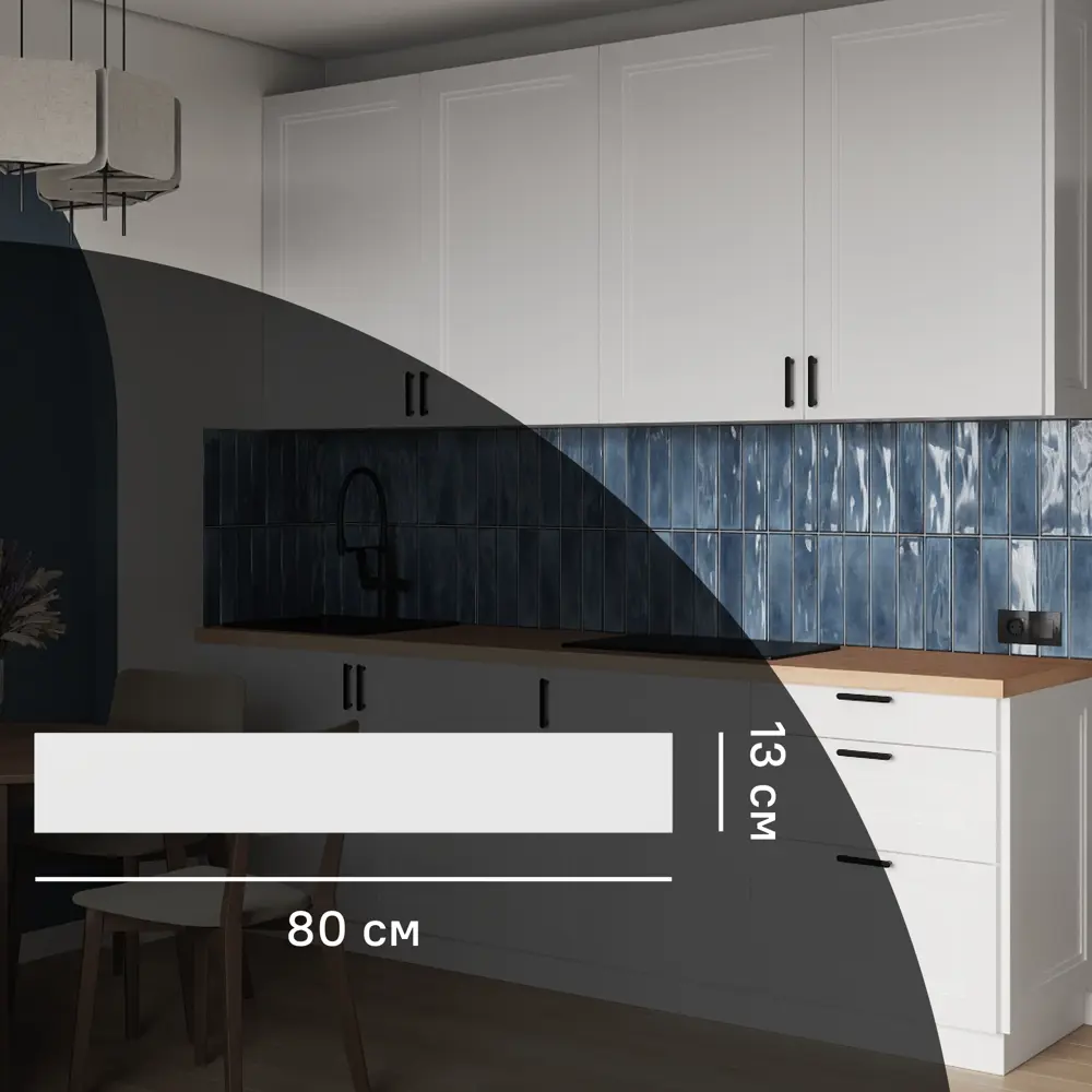 KONSENSA Фасад Котлас белый матовый для кухни в неоклассическом стиле 89387731 STLM-1567774