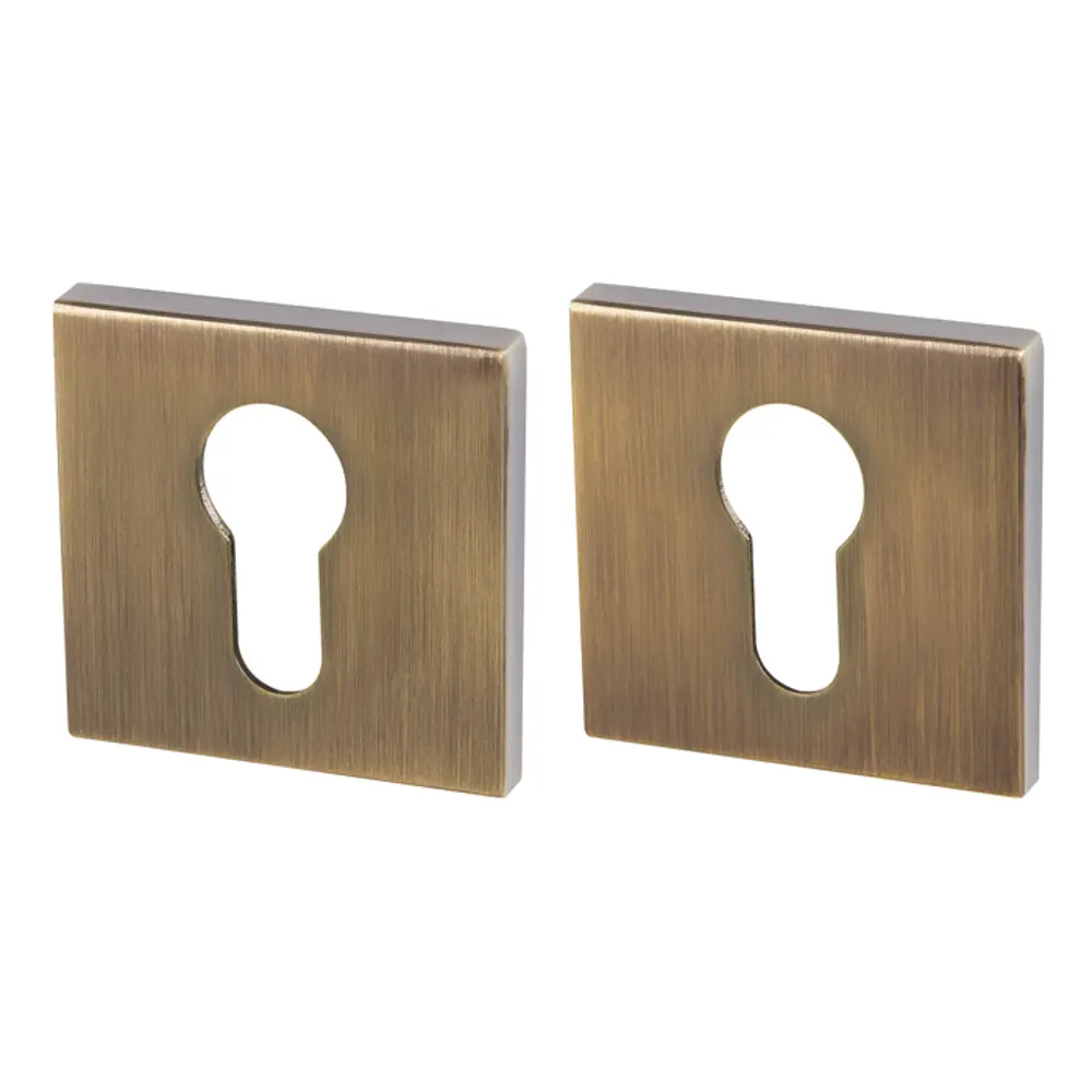 Накладка под цилиндр Armadillo ET.K.USS52 AB-7, ЦАМ, цвет бронза STLM-2021967