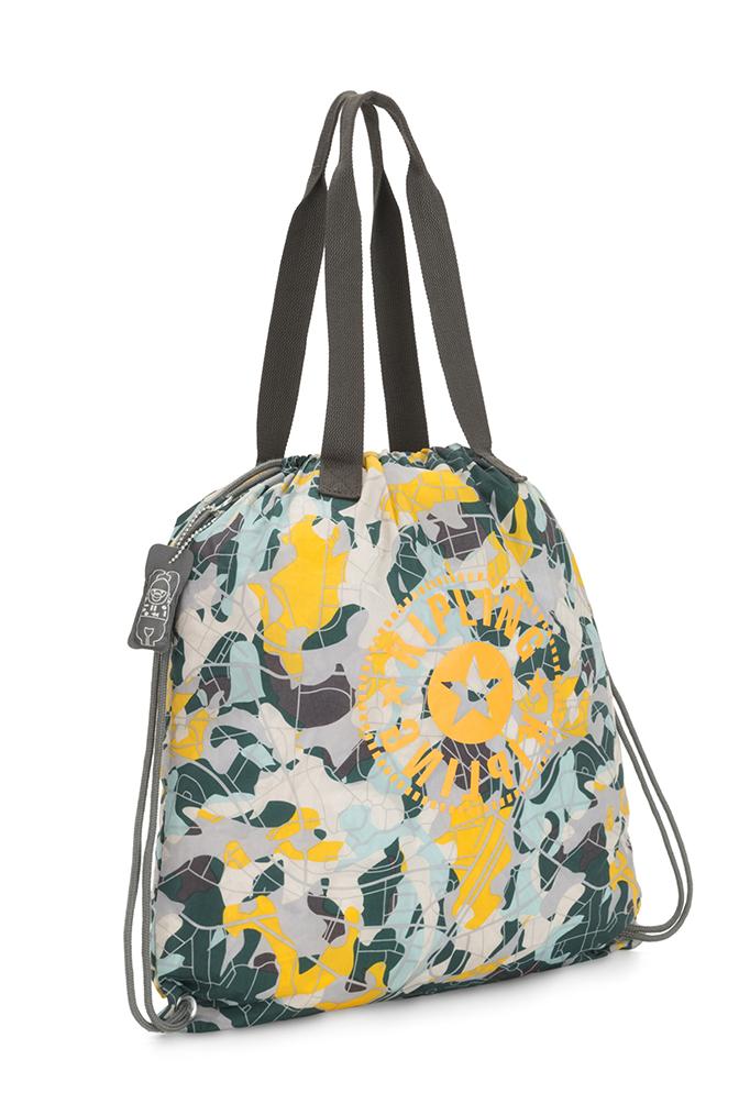 KI496572H Сумка складная Foldable Medium Drawstring Tote Kipling Drawpack  - Вид №4