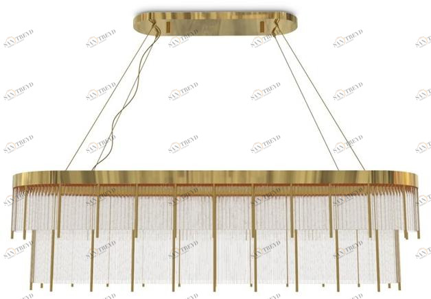 LUXXU Регулируемый хрустальный галогенный подвесной светильник Pharo sun-id-1465436