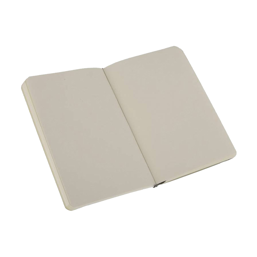 Блокнот Moleskine CLASSIC SOFT Pocket 90x140мм 192стр. нелинованный мягкая обложка фиксирующая резин 385247 - Вид №1