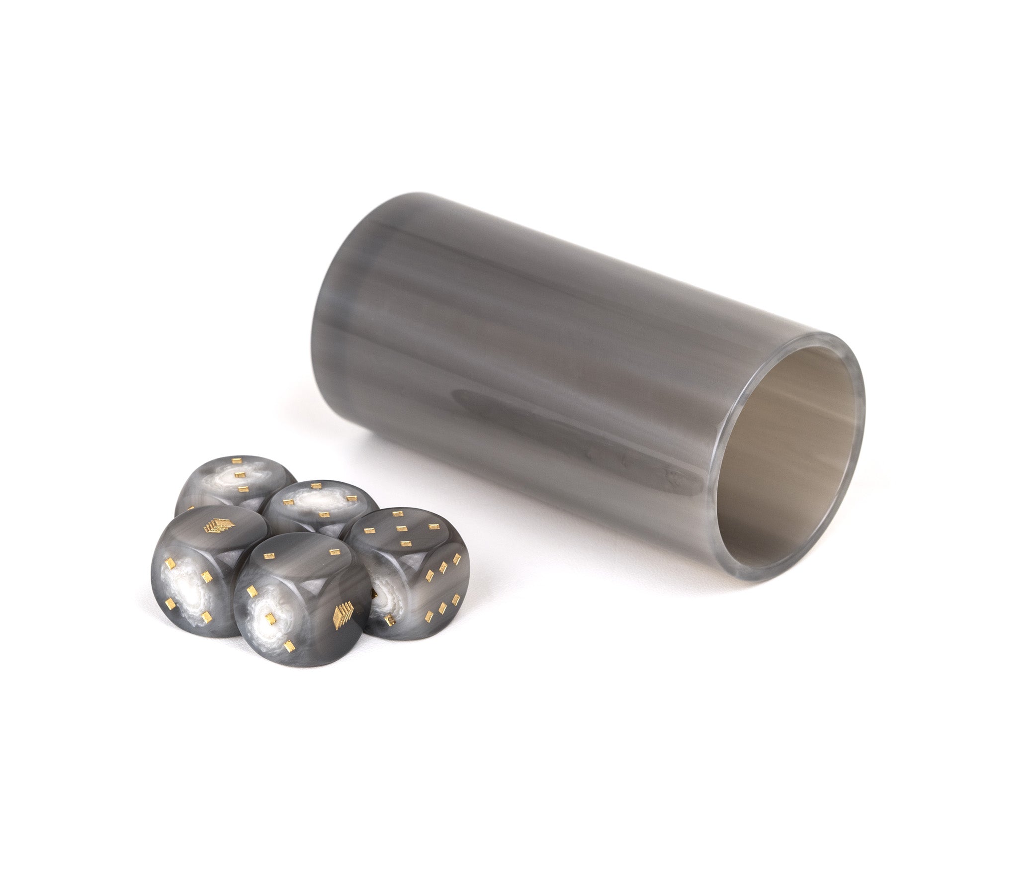 Набор игральных костей - Ø30 см / плетеная кожа_COFFEE Pinetti 00.1027.061.015 - Вид №4