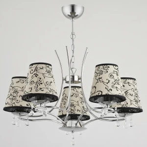 Подвесная люстра Alfa Charlotte 23575 ALFA ДИЗАЙНЕРСКИЕ, CHARLOTTE 187141 Серый