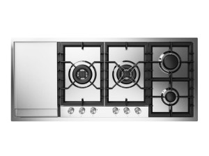 Газовая плита из нержавеющей стали