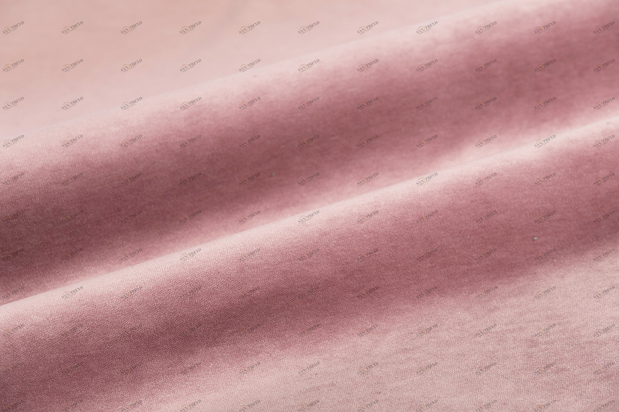 COLORISTICA Swiss velvet col.07 Ткань мебельная  Велюр  Swiss velvet Розовый 