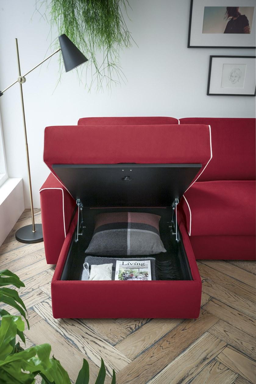 Felis 4-местный тканевый диван-кровать с шезлонгом Day & night sun-id-1365537 - Вид №14