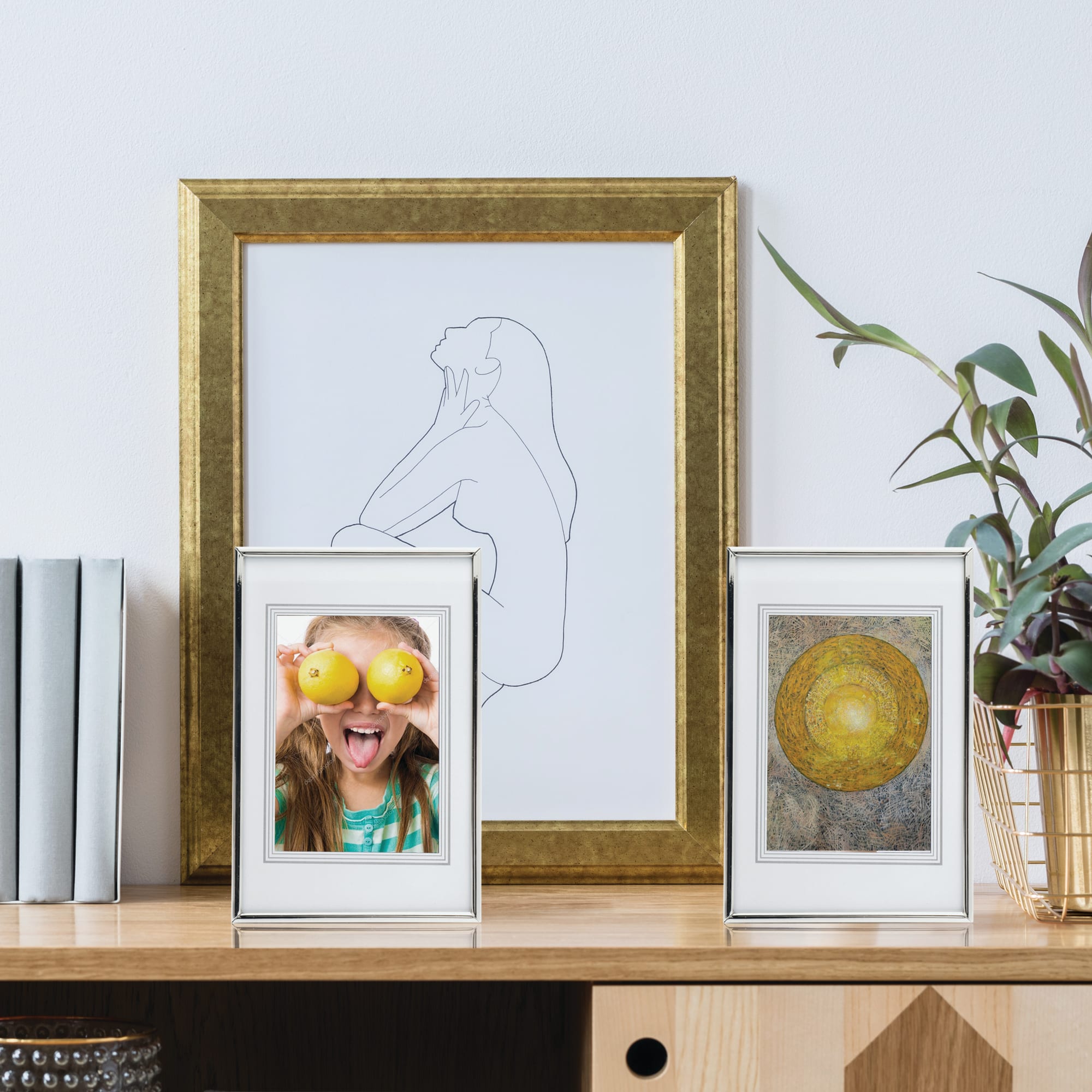 82535058 Рамка 10x15 см, цвет серебристый Santreyd  - Вид №3