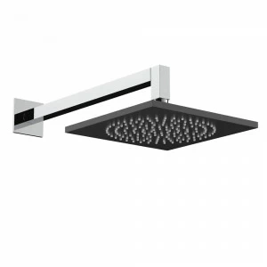 Graffio Квадратная лейка душа 200 × 200 мм с квадратным держателем 350 мм. TA841