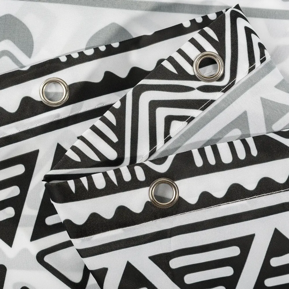 Штора для душа Moroshka Nomads 180x180 см, полиэстер, цвет белый STLM-2169517 - Вид №4