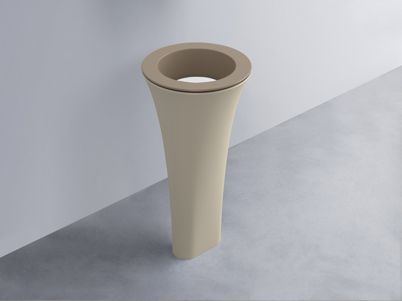 AMLA45-AN+AMPILT-BL+AMCOLT-LN Раковина Amedeo Tondo отдельностоящая cielo Enjoy + Amedeo Ceramica Cielo