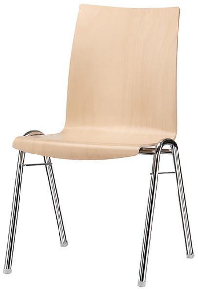 Brunner Стул штабелируемый из фанерованной древесины Fox sun-id-1450250 - Вид №1