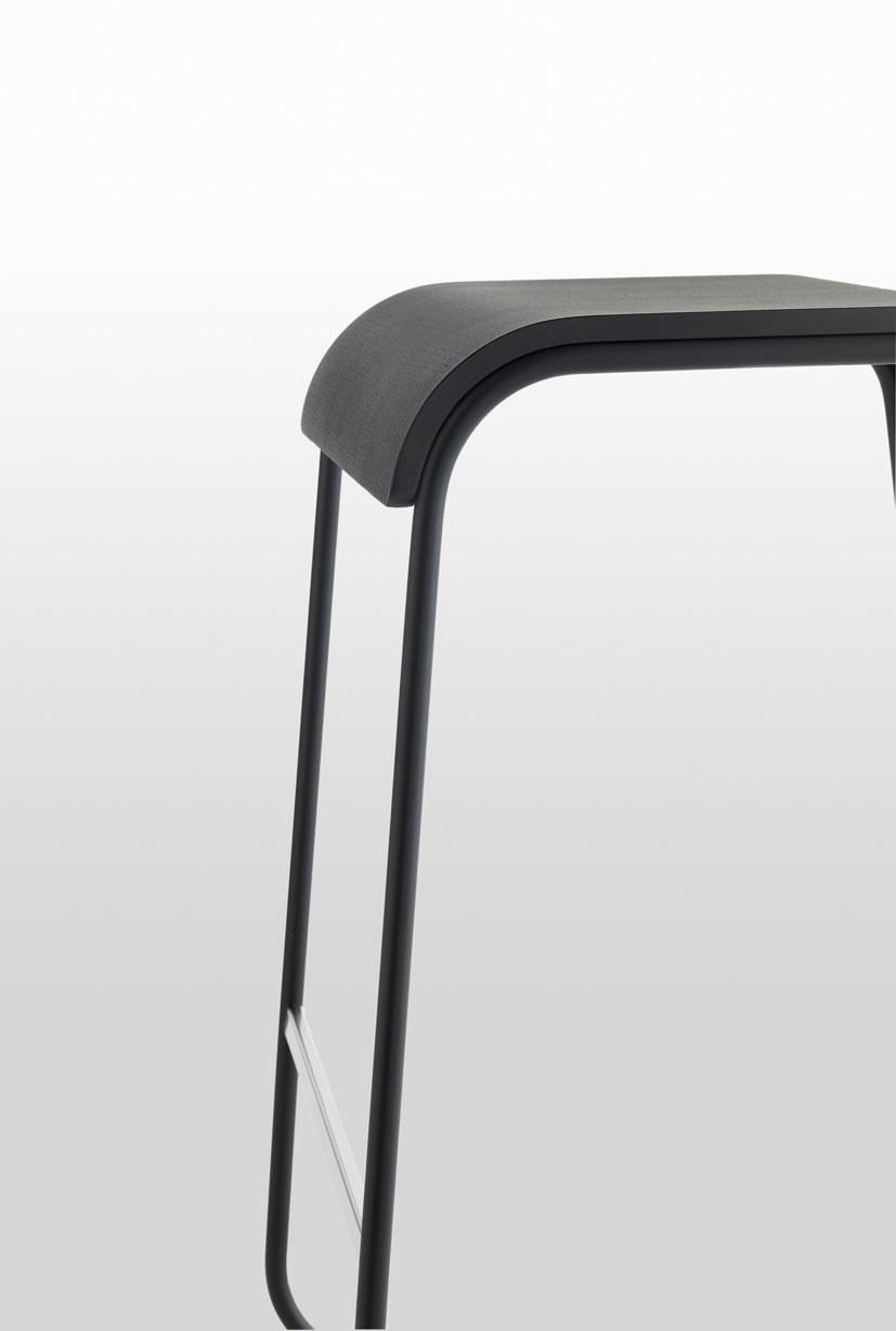 Crassevig Табурет высокие деревянные санки Lineo sun-id-1437931 - Вид №5