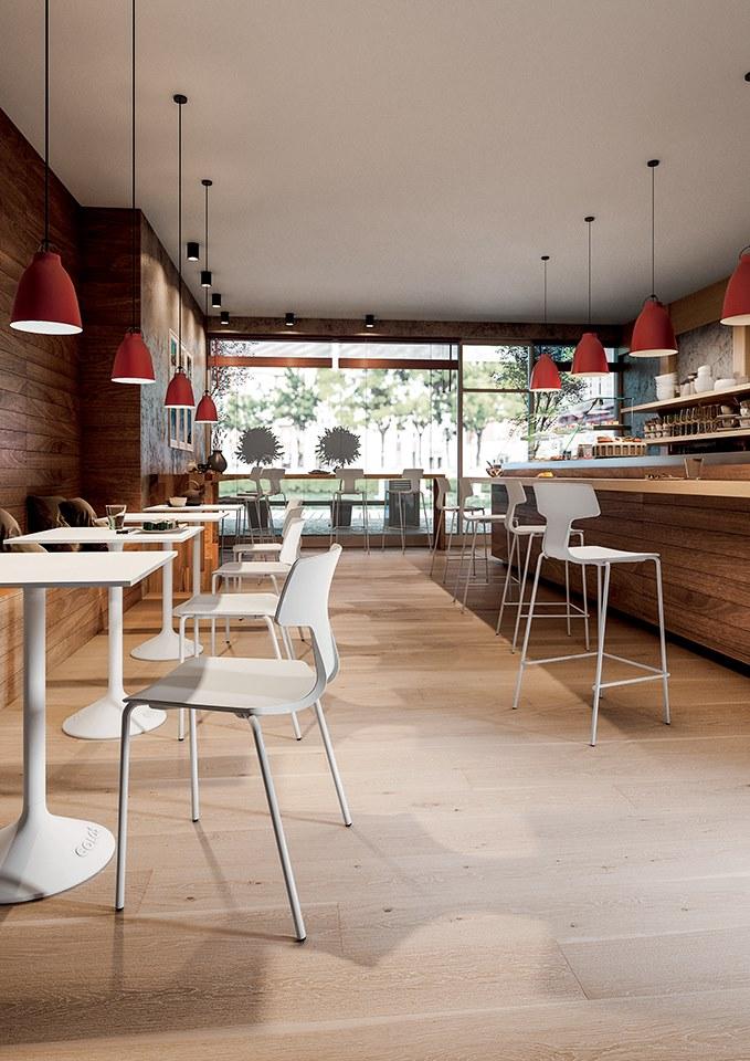 COLOS Штабелируемый стул из полипропилена Split sun-id-1395922 - Вид №2