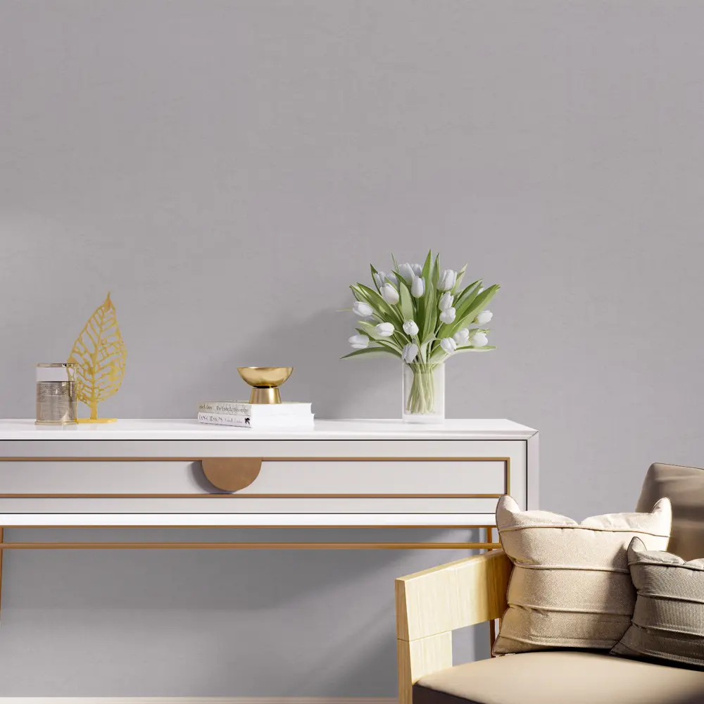 Обои флизелиновые Palitra Simple Touch Me темно-серые 1.06 м SP72103-44 STLM-2177586 - Вид №3