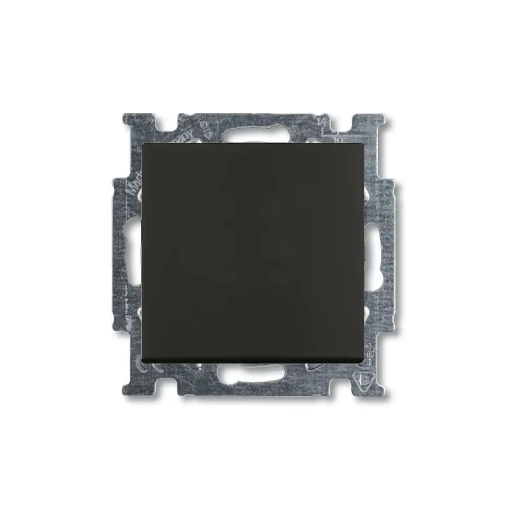 Выключатель ABB BJB Basic 55 Шато 1 клавиша цвет черный STLM-2045927