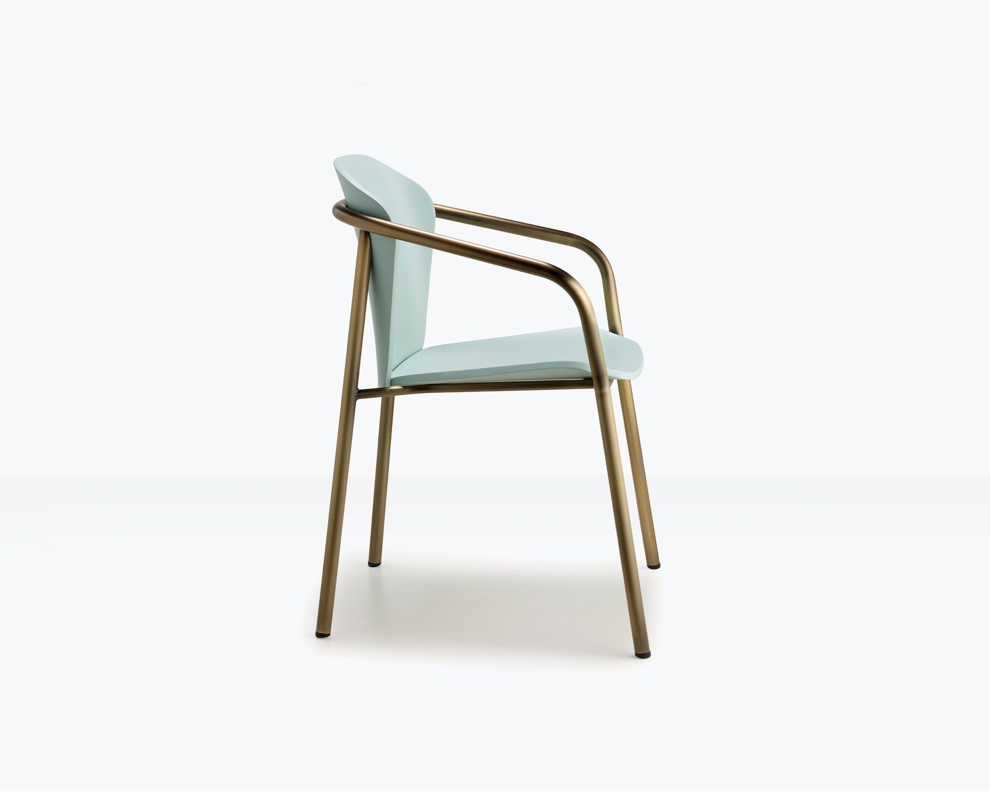 Стальное и деревянное кресло с подлокотниками S-CAB Finn ARCH-00116321 - Вид №4