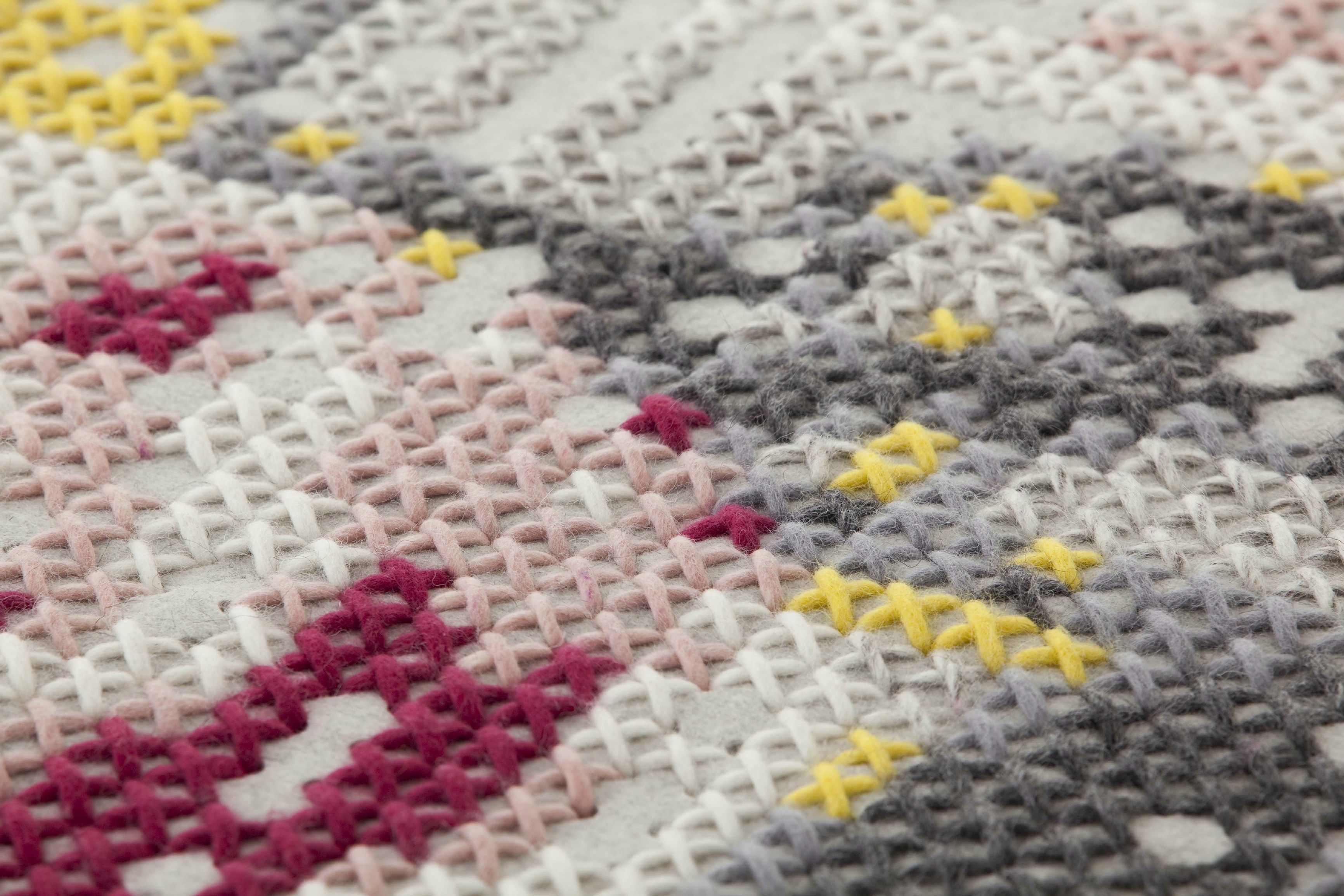 Шерстяной цветочный ковер GAN Canevas ARCH-00086373 - Вид №2