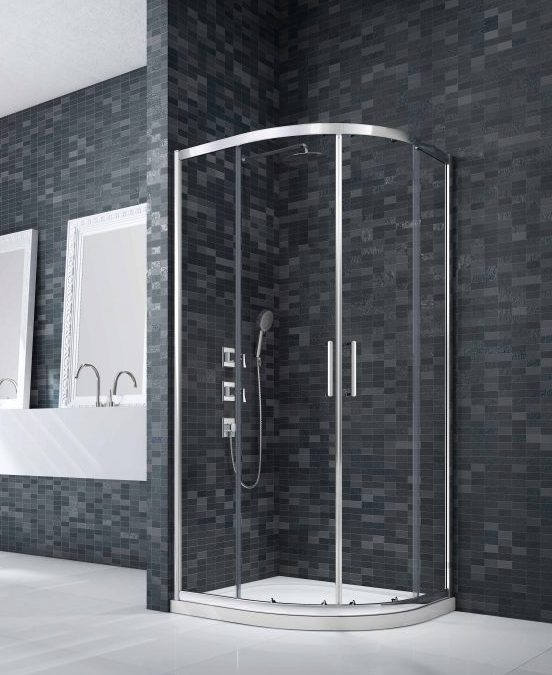Душевой уголок DWH02A0 Merlyn Ionic Хромированный  - Вид №1