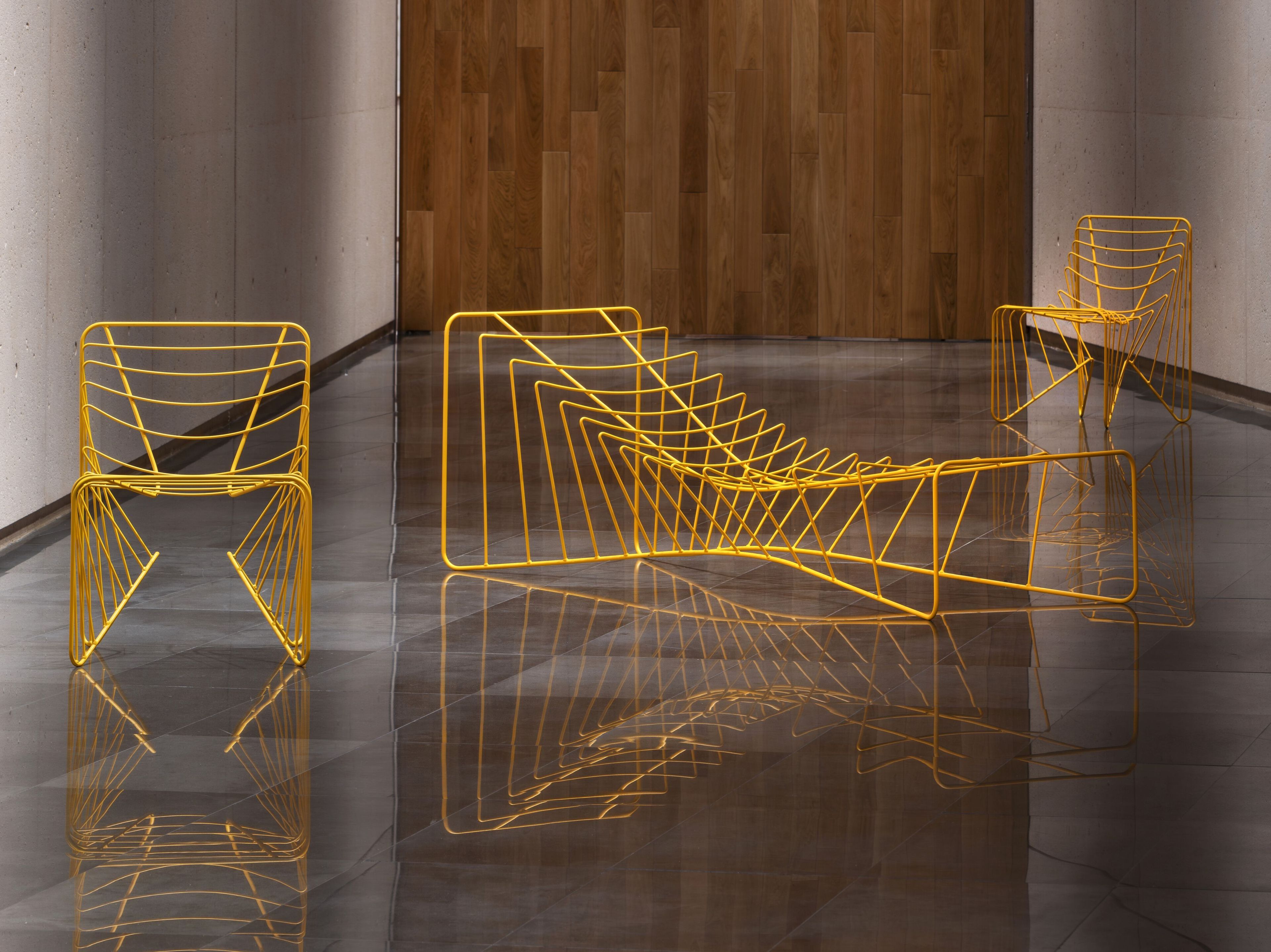 Стальной стул с порошковым покрытием iSimar Topos ARCH-00093370 - Вид №4