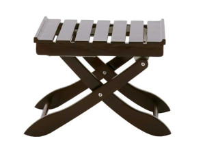 Деревянный низкий складной стул