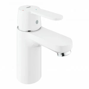 Смеситель для раковины GROHE Get с нажимным донным клапаном, белая луна (23586LS0)