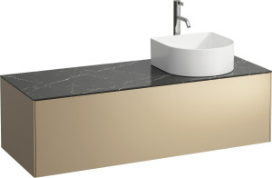 H4054270341411 Шкафчик, 1 ящик, совместим с раковиной-чашей 812340, 812341,812342, 812343, с отверстием справа, с отверстием под смеситель LAUFEN PRO