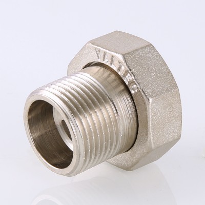 VTr.015.N.05 Фитинг резьбовой – полусгон с накидной гайкой Valtec 3/4"  - Вид №7