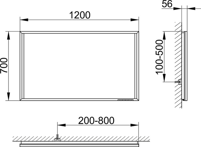 19097013500 Зеркало с подсветкой KEUCO Edition 90 - Вид №4