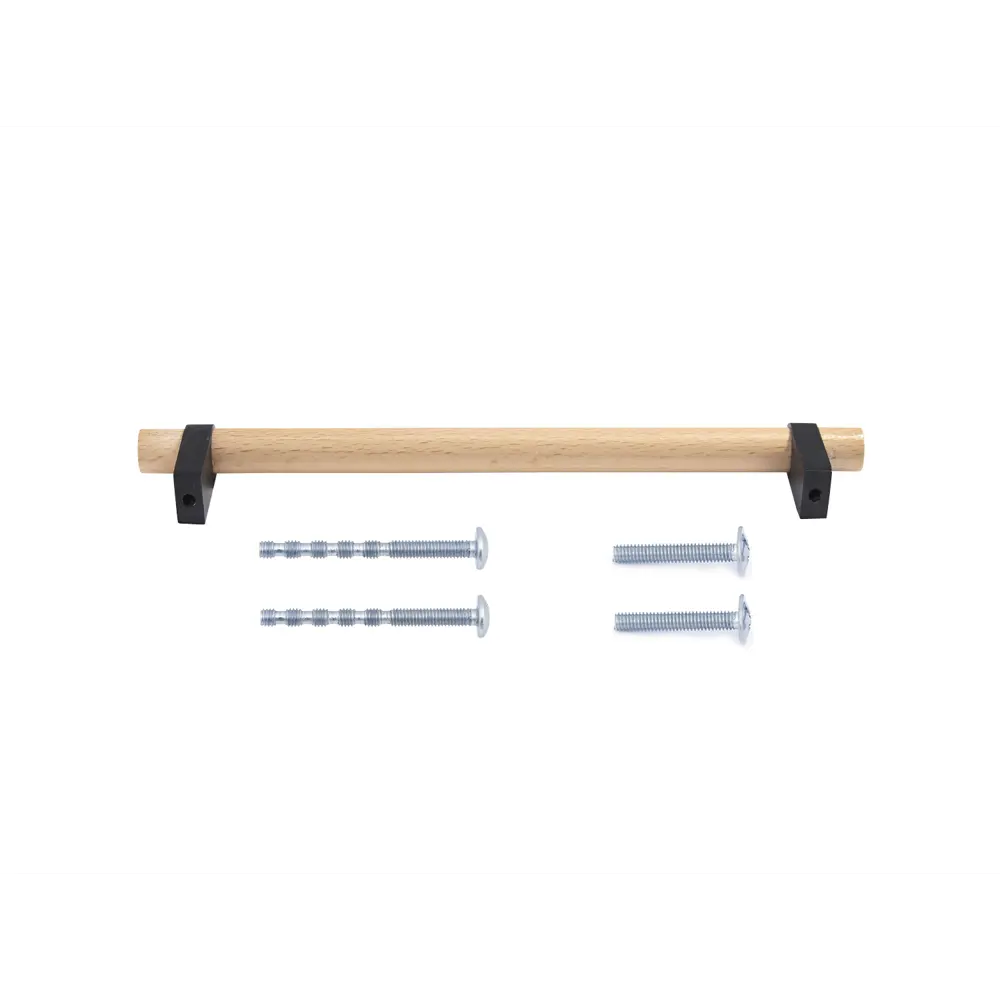 Мебельная ручка-скоба Yungi дерево 128 мм коричневый PALLADIUM STLM-2055642 - Вид №1