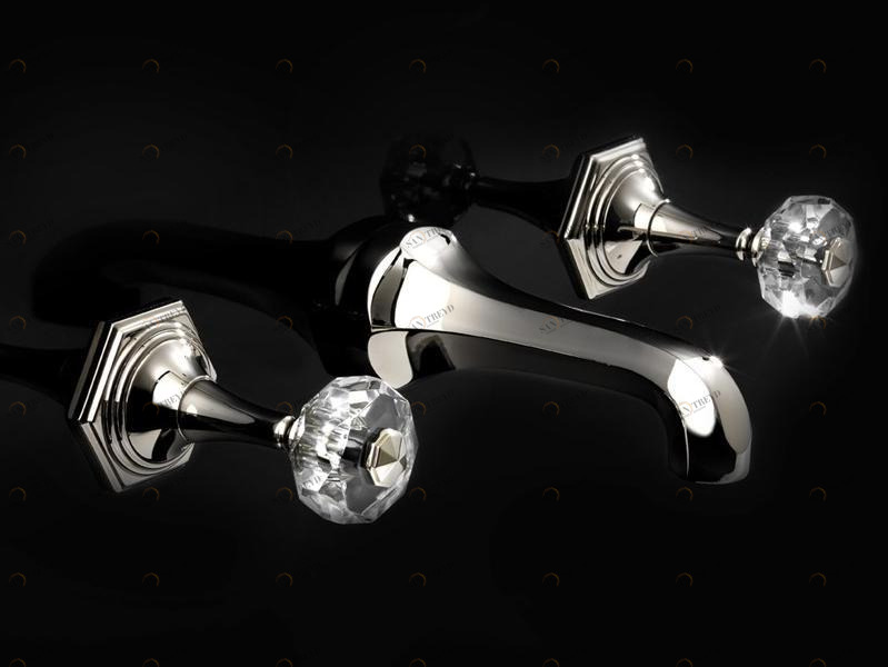 Devon&Devon Смеситель для ванны настенный на 3 отверстия Gemstone Exc-gm133m