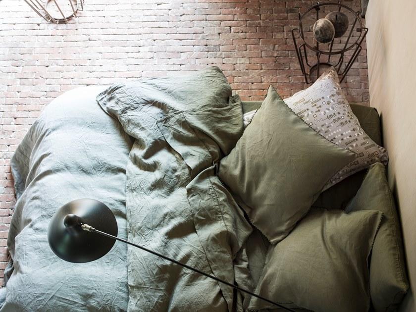 Alexandre Turpault Однотонная льняная наволочка Nouvelle vague sun-id-1380121 - Вид №10