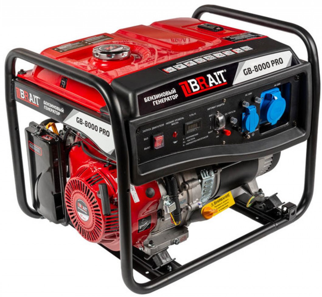 Электрогенератор   бензиновый Brait GB8000 PRO 9230910 STDN-0028907