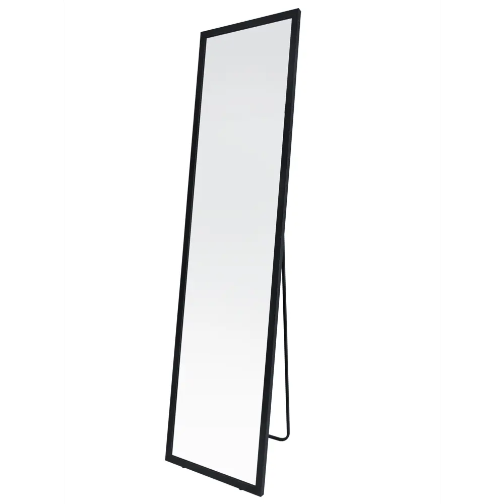Декоративное зеркало Альпы прямоугольное 40x160 см мдф цвет черный Santreyd STLM-2110926
