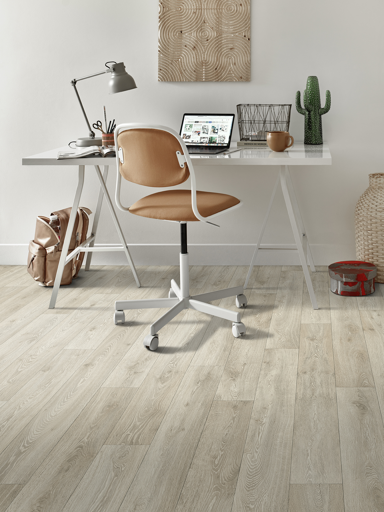 IVC-RUS Линолеум «Дуб Карпатский» серый 32 класс 3.5 м 84468799 STLM-0050517 - Вид №5