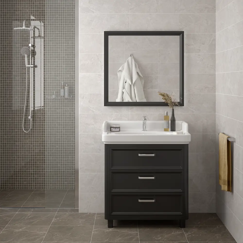 Плитка настенная Kerama Marazzi Феррара 20x50 см 1.2 м² цвет серый глянцевый 84407405 STLM-2164756 - Вид №6