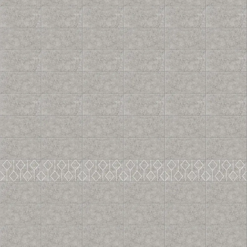 VENTA Альфа: ПВХ панель серо-белая для влажных помещений 89414161 STLM-1577023