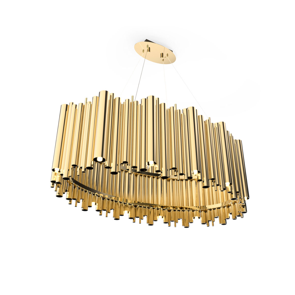 Подвесные лампы Brubeck Oval Suspension Lamp Covethouse DELIGHTFULL  - Вид №3