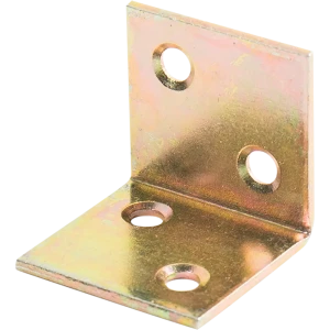 Уголок мебельный GAH ALBERTS KSZ 30x30x30x2 желтый цинк 16965675 STLM-2148218