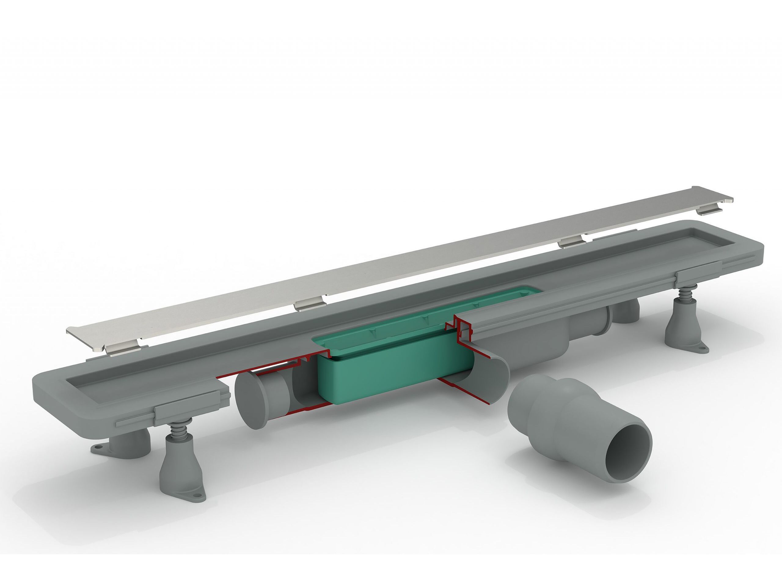 Слив для душа ABS OMP Unseen ARCH-00102032 - Вид №1