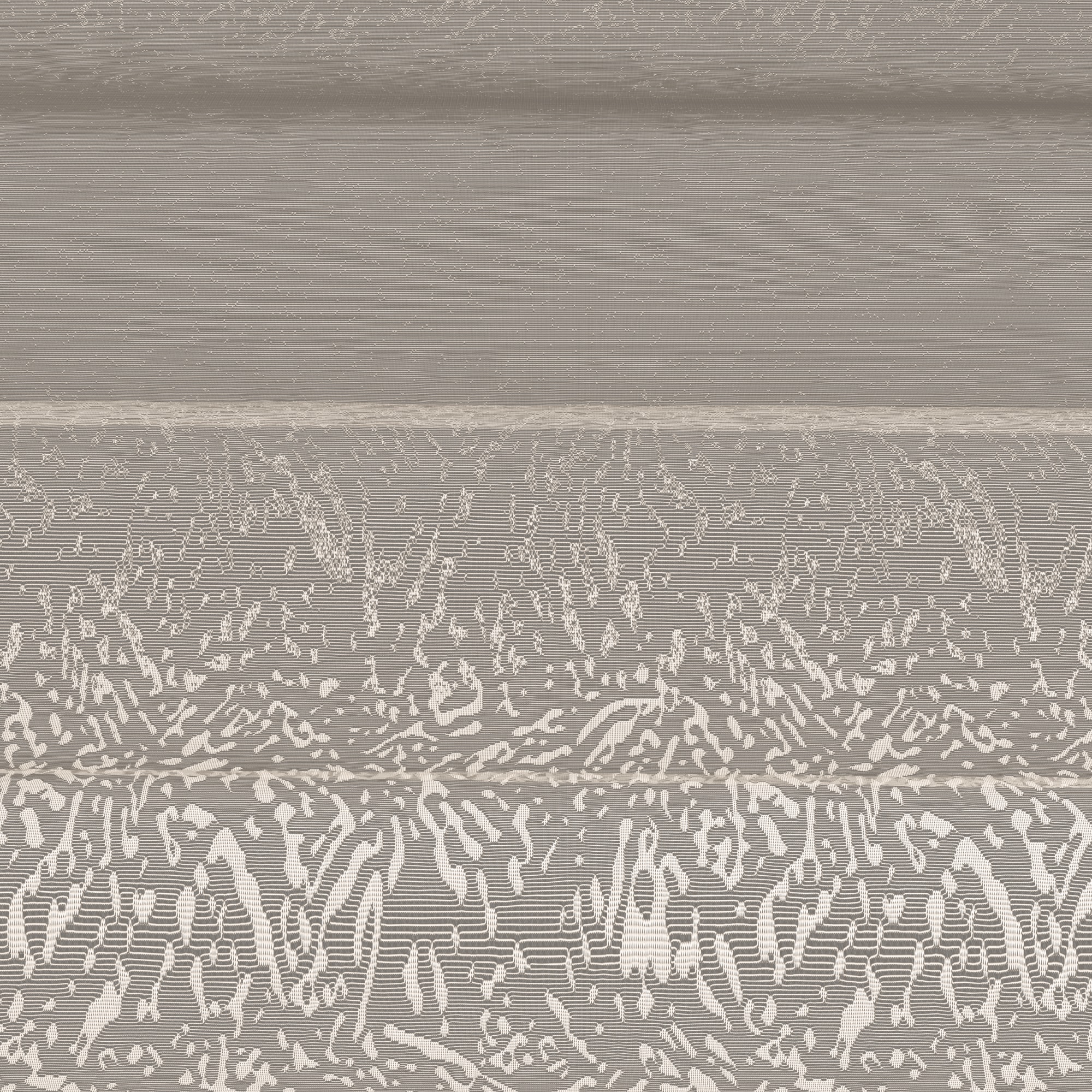 85276017 Тюль на ленте для кухни "Рельеф" 245x165 см цвет экрю Santreyd  - Вид №2