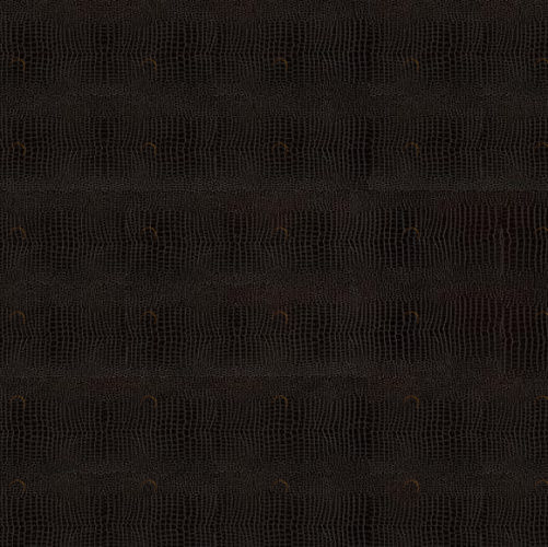 Кожаный пол CorkStyle Kroko Black Натуральная кожа (Рельефная) 915х305 мм 1001500013