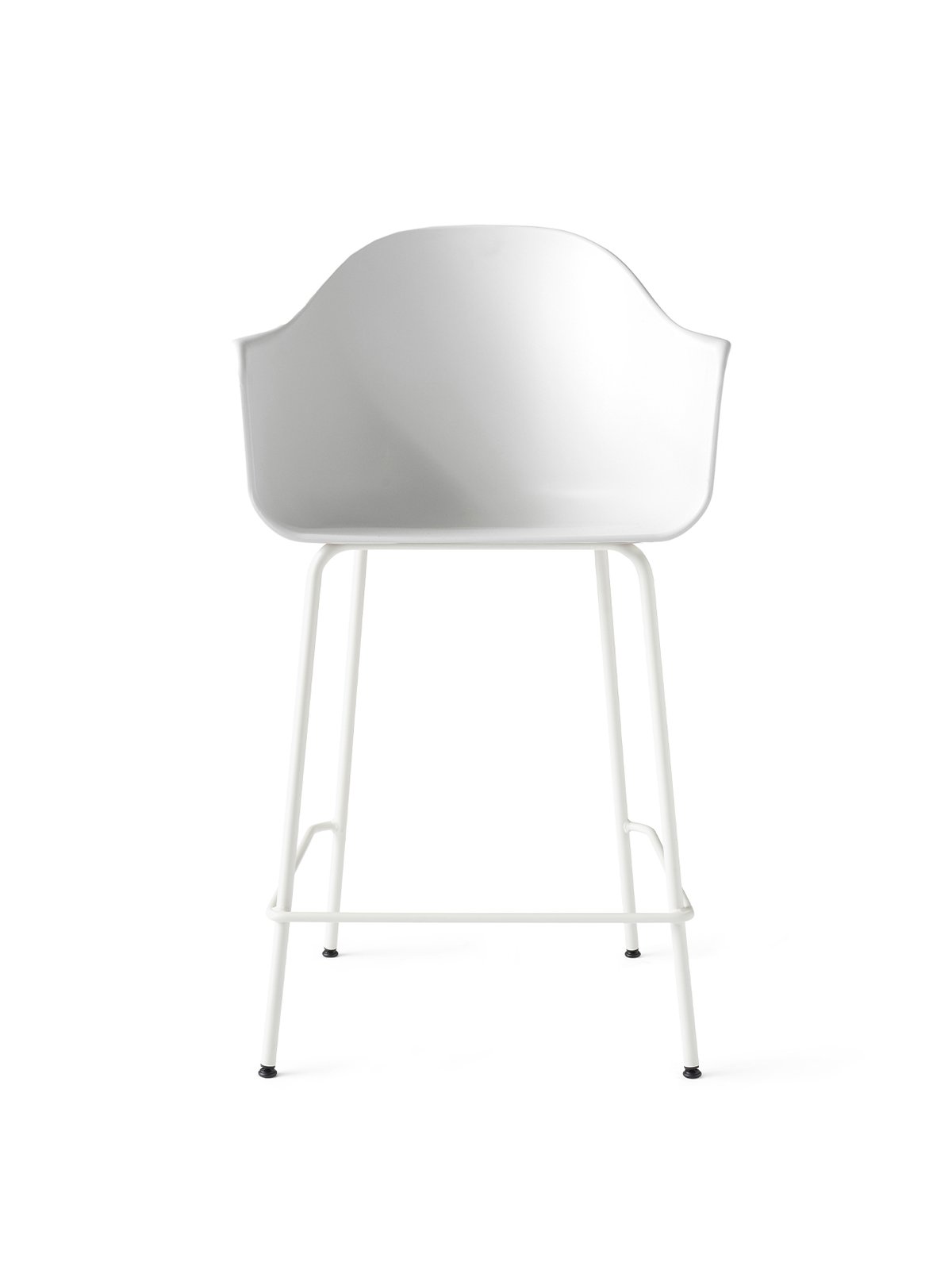 9343100-0105ZZZZ MENU Стул счетчика гавани Светло-серый | белый 