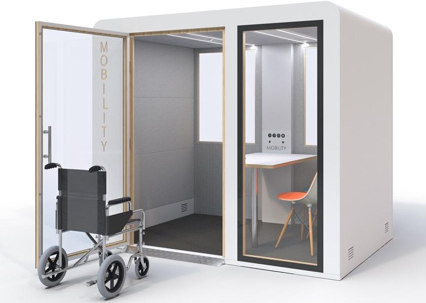 SBS Silence Business Solutions Мультимедийная акустическая будка для инвалидов Procyon sun-id-1396972 - Вид №3