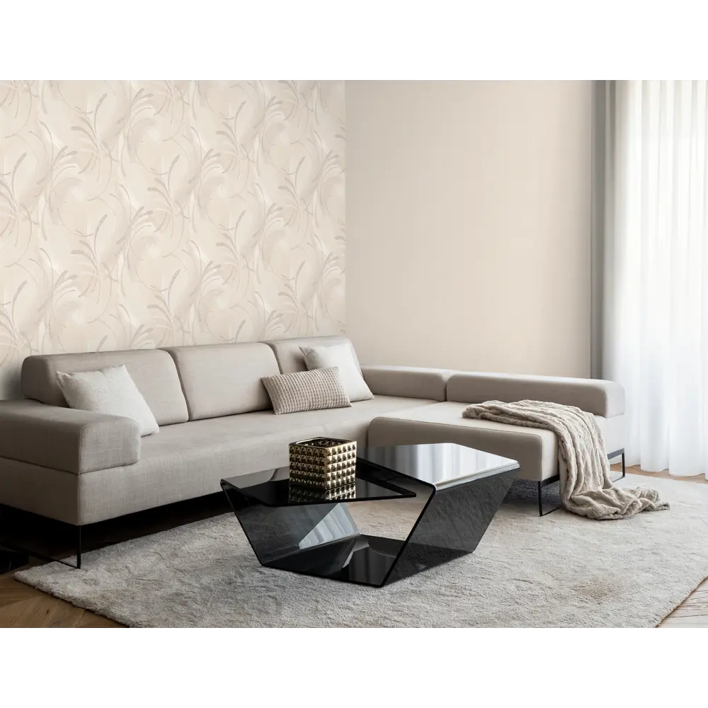 Обои флизелиновые Ateliero Extra бежевые 1.06 м At585182 STLM-2163896 - Вид №4