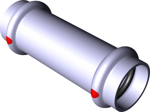 558 116 Модель 1115.5 Трубопроводные системы  Prestabo  Муфты Santreyd  - Вид №2