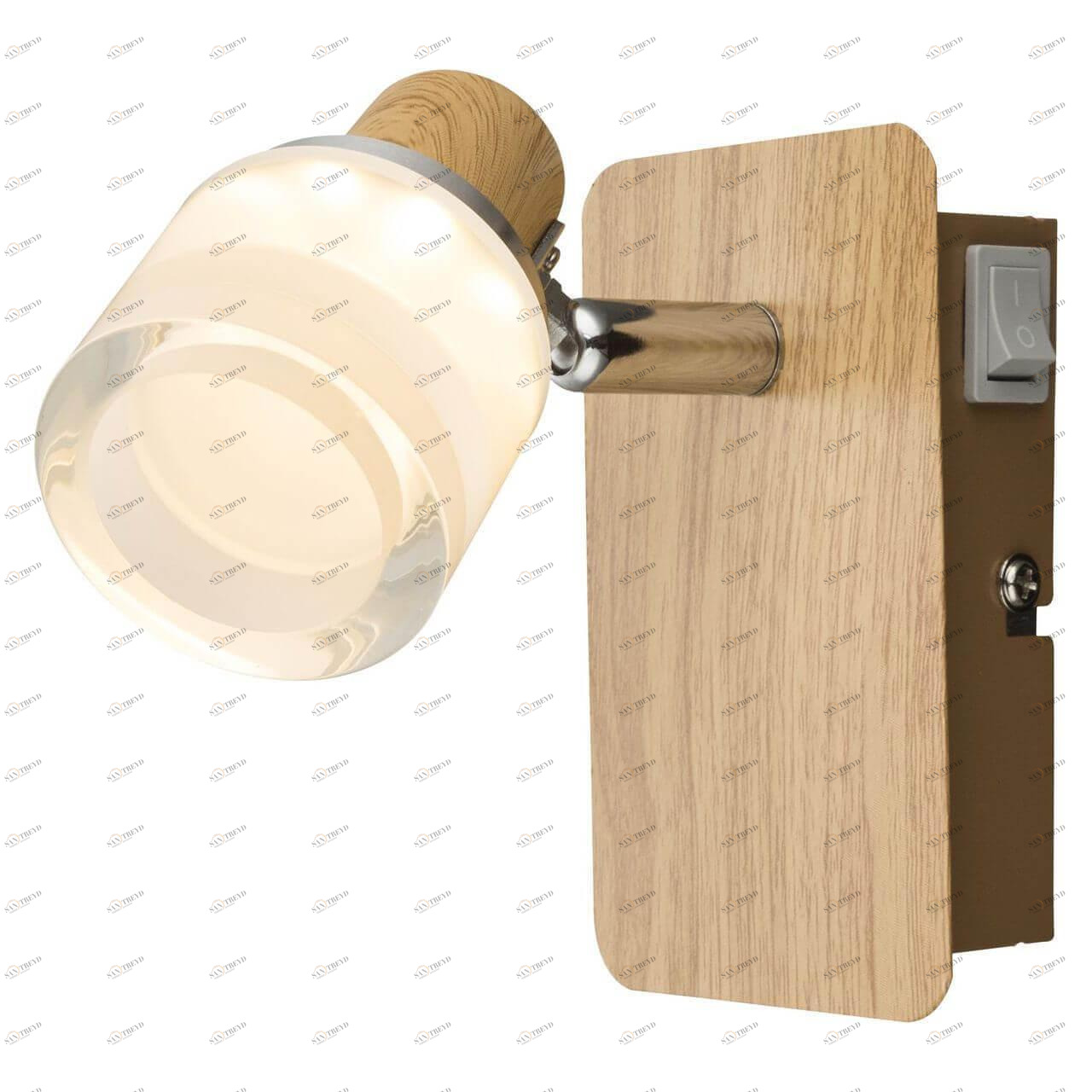 Спот настенный коричневый светодиодный Globo Alonis 56000-1 GLOBO ALONIS 00-3927067 Коричневый Ceramica Globo 