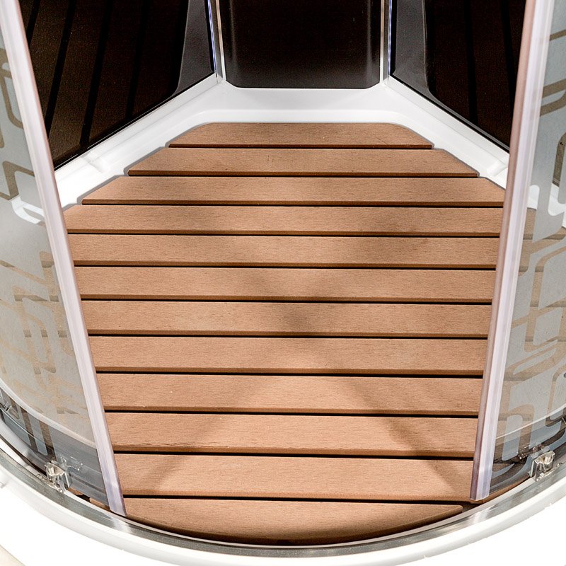 ЕМ1510 LED с гм. Душевая кабина DETO Серия EM BМ1590 N LED BLACK - Вид №18