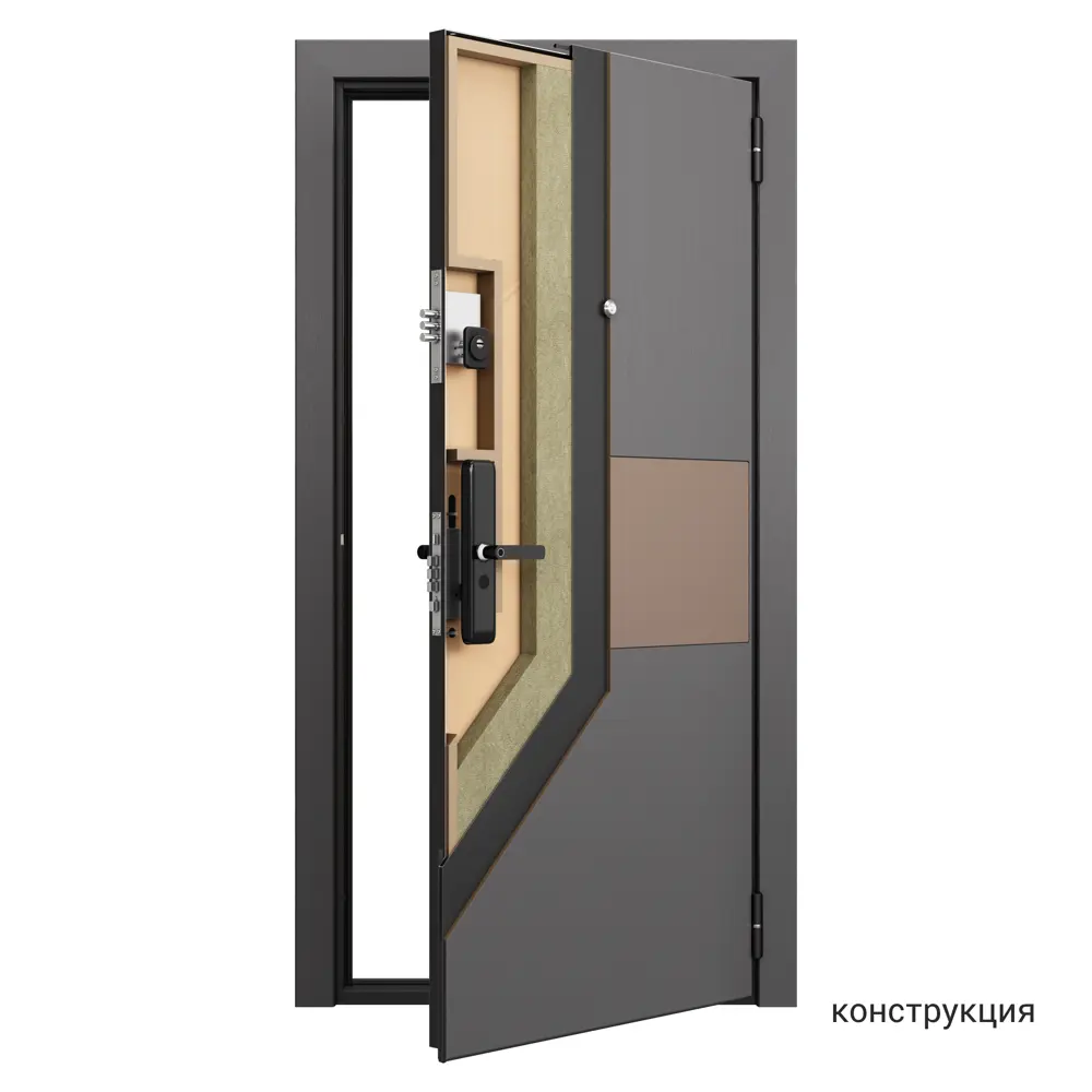 Дверь входная металлическая Хьюго 02 1000 мм правая TOREX STLM-2164186 - Вид №14