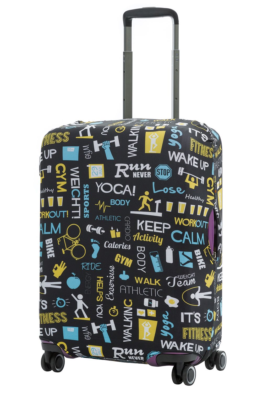 EBH674-M Чехол для чемодана средний EBH674 M Activities Eberhart 